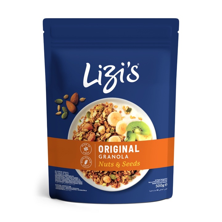 Granola original Lizi's, 500 g