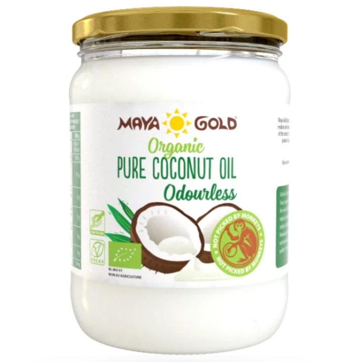 Ulei bio de cocos extra virgin Maya Gold, 500 ml