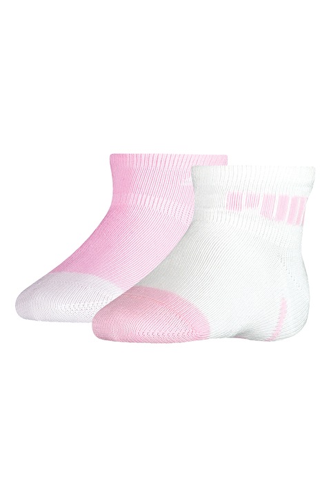 Puma, Дълги чорапи - 2 чифта, Бял/Розово, 15-18 EU
