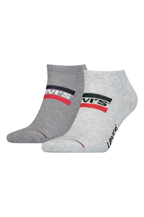 Levi's, Унисекс чорапи - 2 чифта, Сив меланж