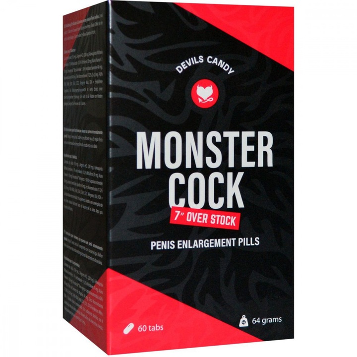 Devils Candy Monster Cock Pénisznövelő Tabletta 60 darab