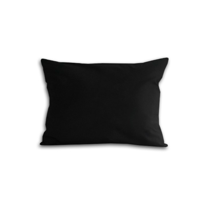 Калъфка за възглавница, Darymex, памук, 70x80 см, черна