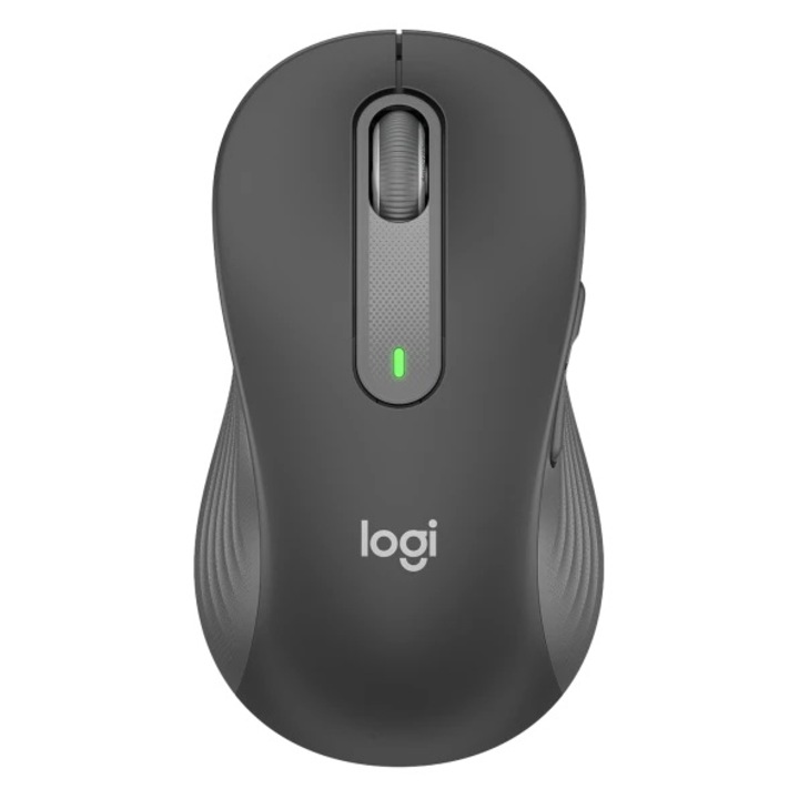 Безжична мишка Logitech M650 L Silent (clumsy), Bluetooth, Bolt USB receiver, Graphite