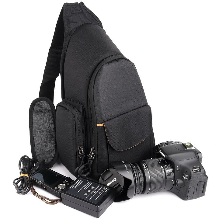 Чанта през рамо за SLR/DSLR фотоапарат, водоустойчива и удароустойчива