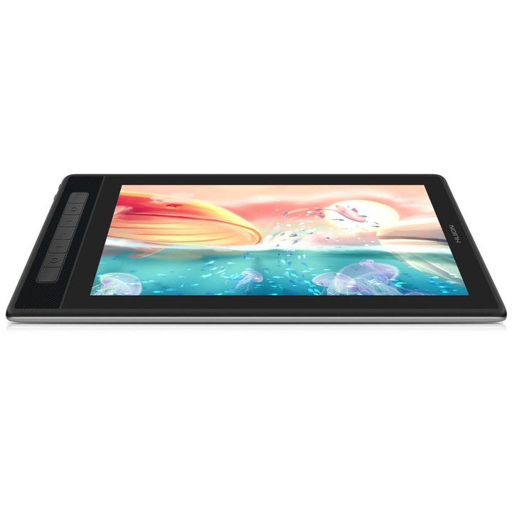 Графичен дисплей таблет HUION Kamvas Pro 13, 13.3", 2.5K 2560 x 1600, Черен