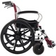 Scaun cu rotile ultrausor din aluminiu, pliabil, sezut 46 cm, CML-953LBJ-46