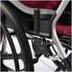 Scaun cu rotile ultrausor din aluminiu, pliabil, sezut 46 cm, CML-953LBJ-46
