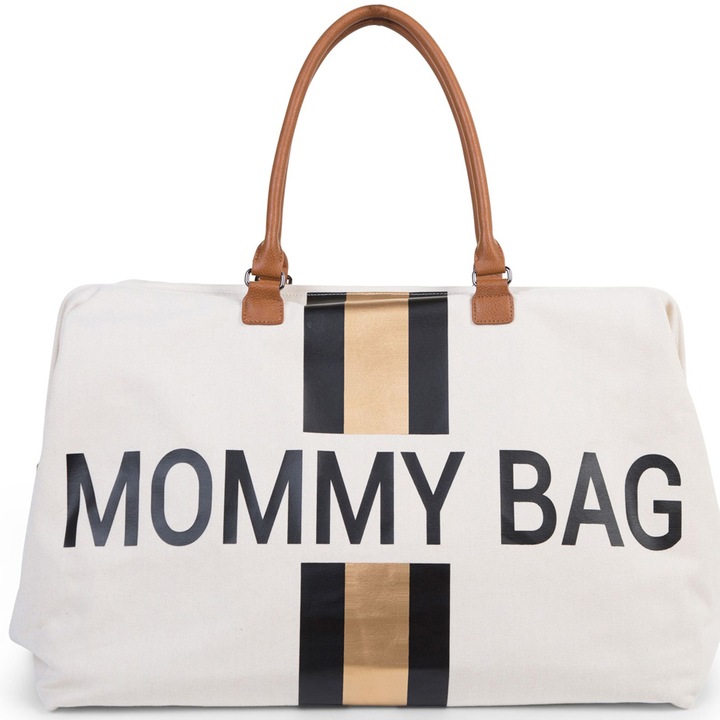Geanta de infasat Childhome Mommy Bag, Ivoire