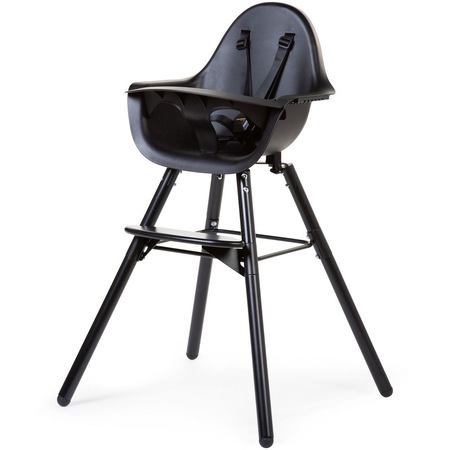 Scaun de masa reglabil in inaltime Childhome Evolu 2, Negru