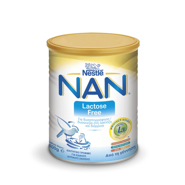 Lapte praf Nestle Nan fara lactoza, 400gr