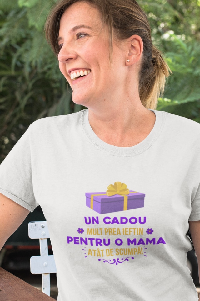 spell painful irregular Tricou personalizat pentru mama, Priti Global, Un cadou mult prea ieftin  pentru o mama atat de scumpa - eMAG.ro
