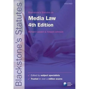 Blackstone's Statutes on Media Law Blackstone's Statutes on Media Law