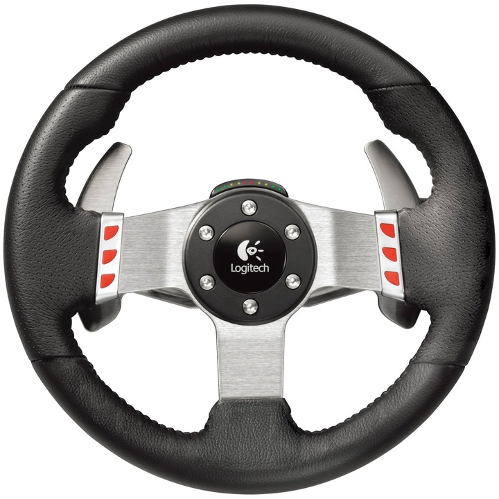 Logitech G27 Racing Wheel kormány, pedálok, vibráló funkció, USB