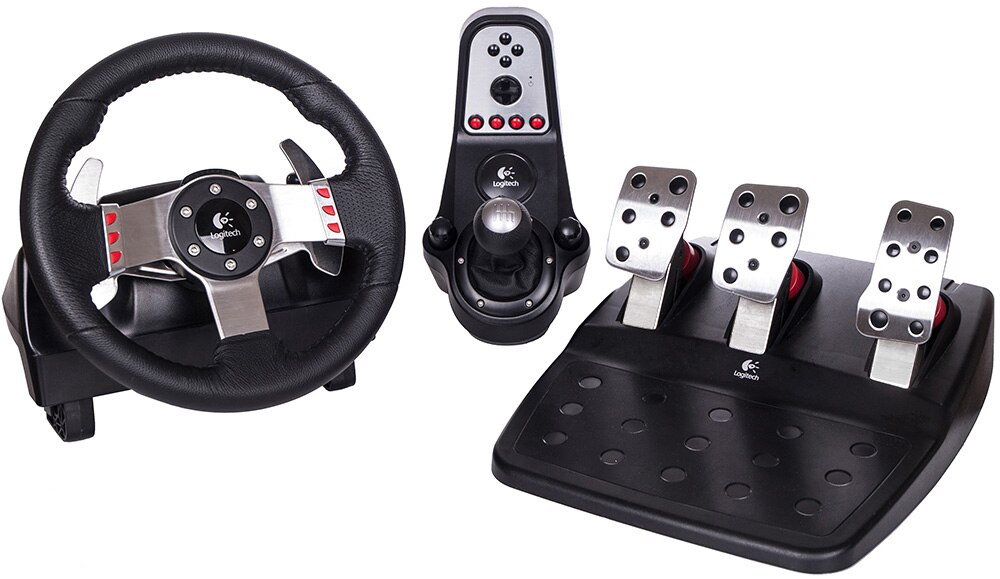 ロジテック G27 Volan Logitech G27 Racing Wheel, pedale, vibratii, USB - eMAG.ro