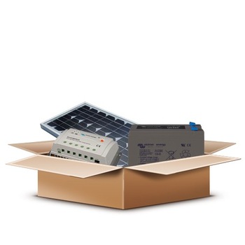 Kit fotovoltaic Idella 20W - IDL20W8A Kit fotovoltaic Idella 20W - IDL20W8A