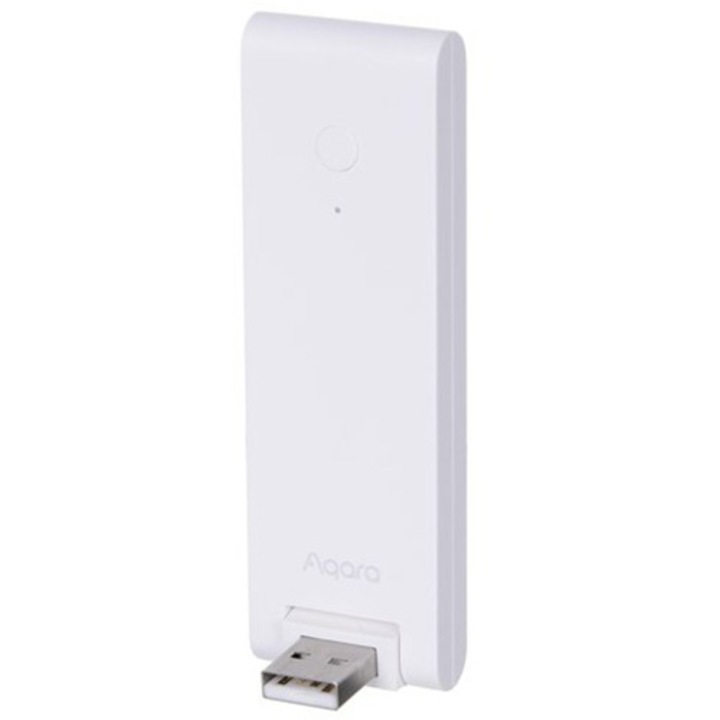 Сензор Smart Gateway Wireless AQARA Hub E1, Мултифункционален, Съвместимост Apple HomeKit и Google Assistant