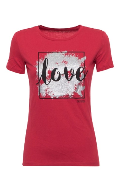 Tricou dama, Guess, Rosu, 36