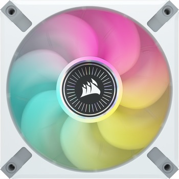 Ventilator Corsair iCUE ML120 RGB ELITE Premium - White Frame, 120mm, PWM