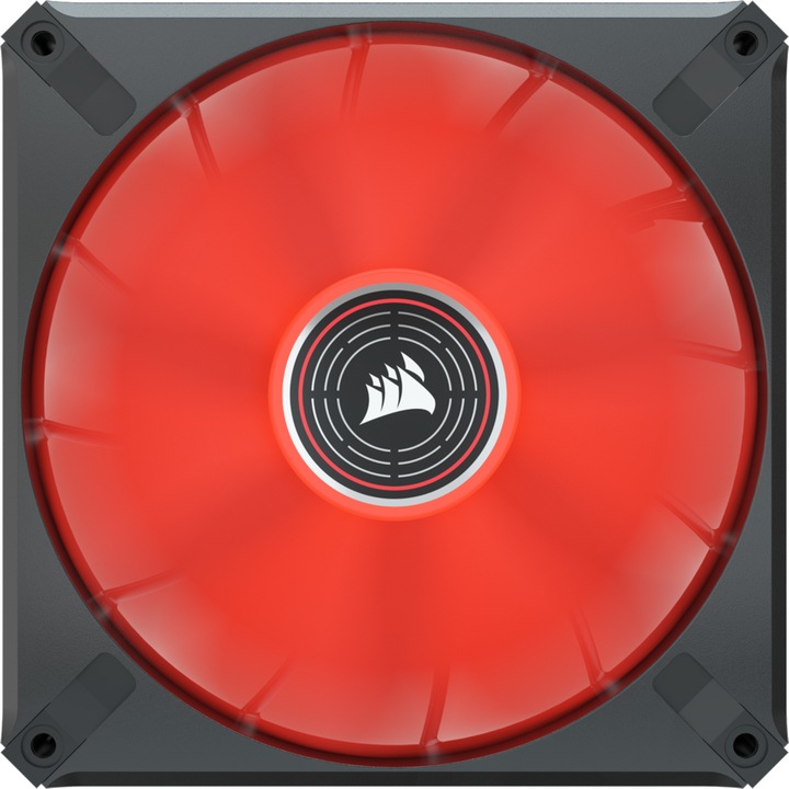 Вентилатор Corsair ML140 LED ELITE Red Premium, 140 мм, PWM