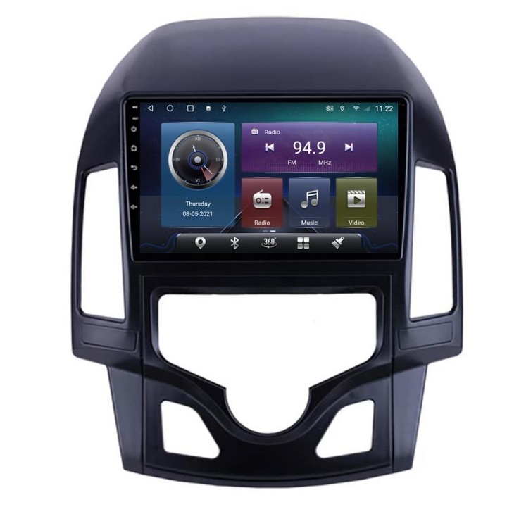 Специализирана навигация Hyundai I30 2009-2012 автоматичен климатроник C-i30automatic Octa Core с Android Радио Bluetooth Интернет GPS WIFI 4+32GB