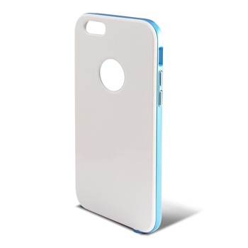 Carcasa protectie hybrid KSix pentru Apple iPhone 6 | Apple iPhone 6S - Bleu / Alb Carcasa protectie hybrid KSix pentru Apple iPhone 6 | Apple iPhone 6S - Bleu / Alb