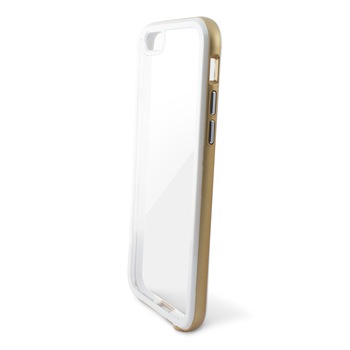 Carcasa protectie hybrid KSix pentru Apple iPhone 6 | Apple iPhone 6S - Gold / Transparent Carcasa protectie hybrid KSix pentru Apple iPhone 6 | Apple iPhone 6S - Gold / Transparent