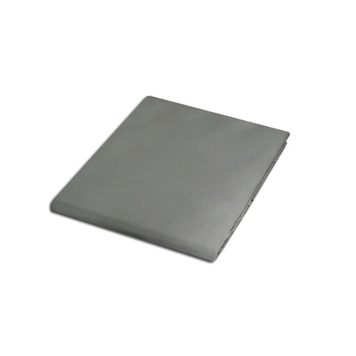 Darymex pamut szatén lepedő elasztikus 160x220 hamuszínű