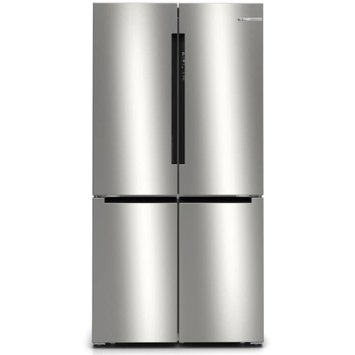 Хладилник Side by side Bosch KFF96PIEP, Multidoor, 605 л, Клас E, NoFrost, VitaFresh, EasyClean, SuperFreezing, 183 см, Неръждаема стомана против пръстови отпечатъци