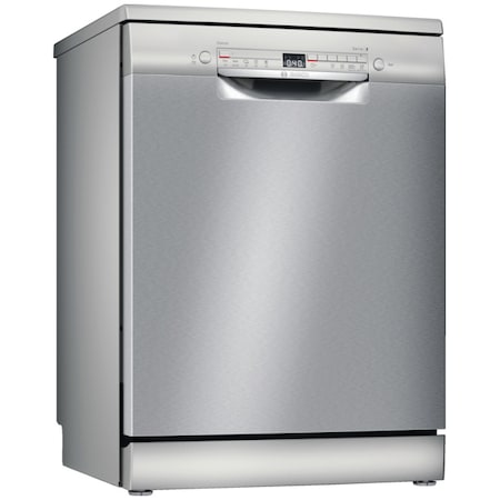 Masina de spalat vase Bosch SGS2HTI72E, 12 seturi, 5 programe, Clasa E, ExtraDry, AquaStop, 60 cm, Inox antiamprenta