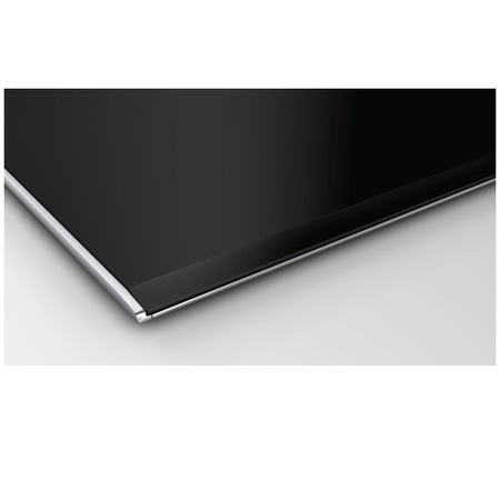 Plita incorporabila Bosch PXY675DW4E, Inductie, 4 zone de gatit, 2 zone FlexInduction, PerfectCook Ready, PerfectFry, HomeConnect, Control touch, 60 cm, Negru