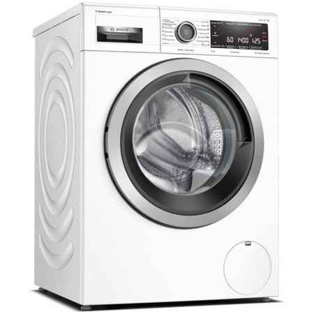 Masina de spalat rufe Bosch WAV28L91BY, 9 kg, 1400 RPM, Clasa B, ActiveOxygen, EcoSilence Drive, SpeedPerfect, Spalare 4D, Alb