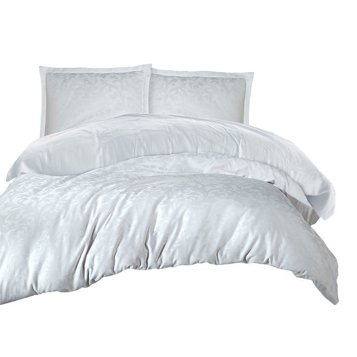 Комплект 3 спално бельо, Darymex, 220x200см, бяло