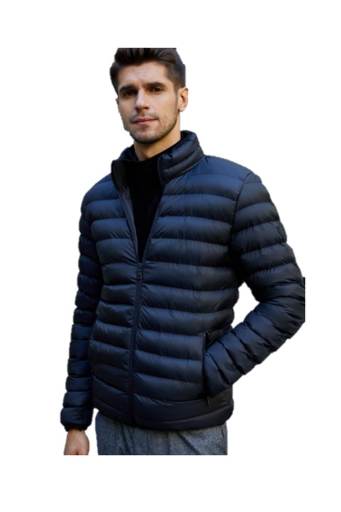 Férfi Danger vízálló kabát, kék 3XL