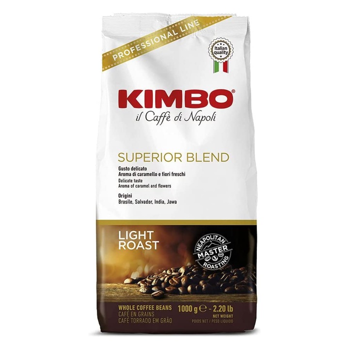 Cafea boabe Kimbo Superior Blend, 1kg