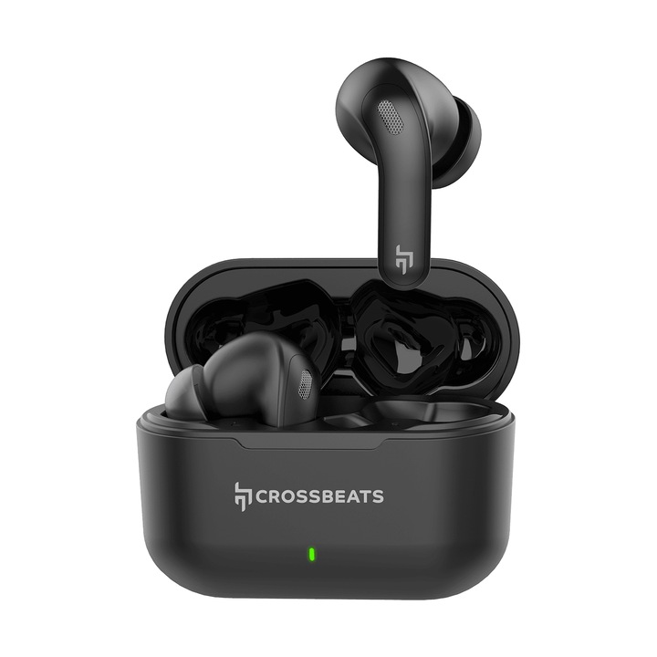True Wireless Crossbeats® EPIC bluetooth слушалки, активно шумопотискане, Bluetooth 5.2, 6 микрофона, USB-C
