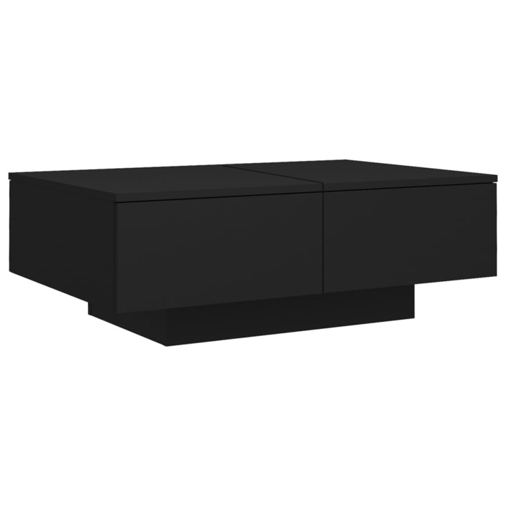 vidaXL холна маса от ПДЧ 90 x 60 x 31 см 804176, Черна