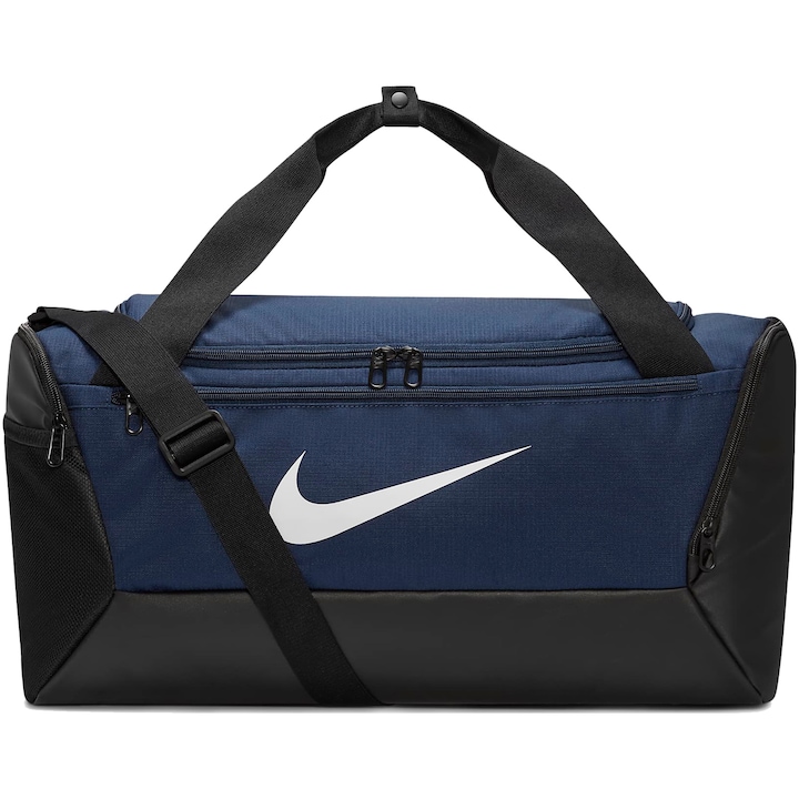 Спортна чанта Nike UNISEX NK BRSLA S DUFF - 9.5 (41L) MIDNIGHT NAVY/BLACK/(WHITE)