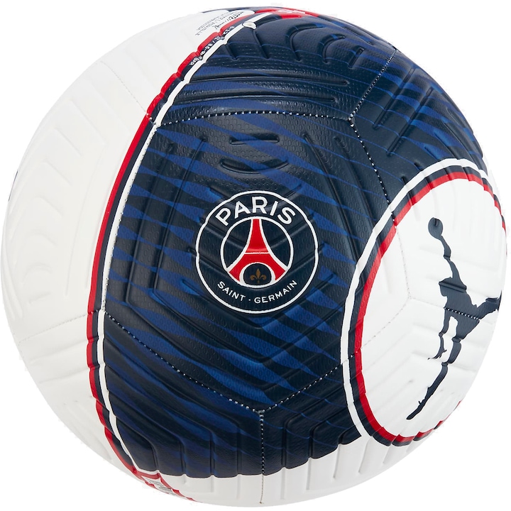 Футболна топка Nike UNISEX PSG NK STRK - FA21 WHITE/UNIVERSITY RED/(MIDNIGHT NAVY) 5