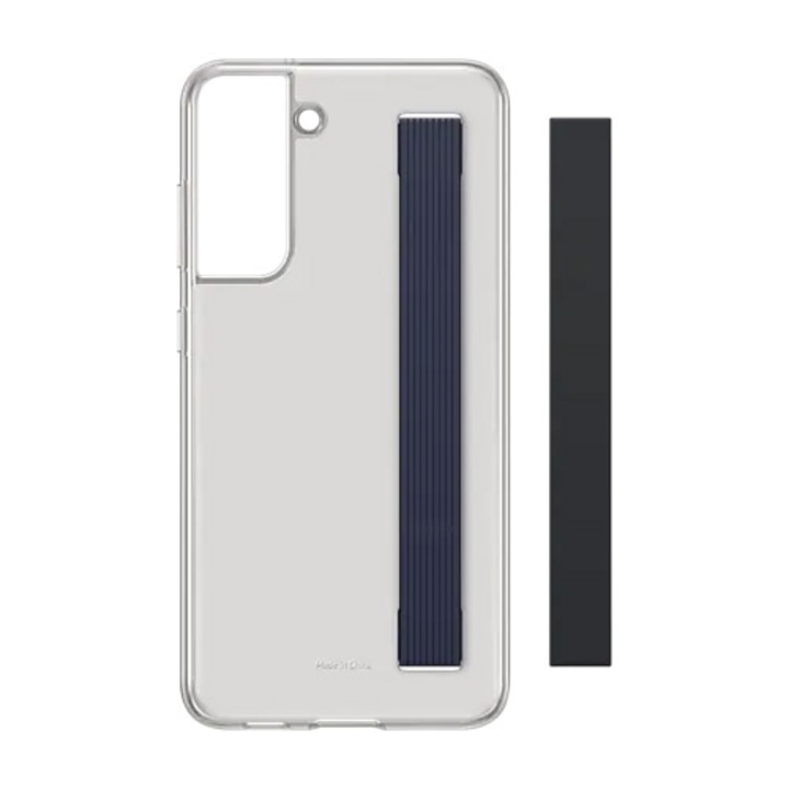 Samsung Galaxy S21 FE Clear strap cover, S.szürke