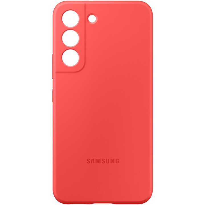 Калъф Samsung Silicone Cover за Galaxy S22 (S901), Coral