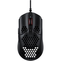 Mouse gaming cu fir HyperX Pulsefire Haste, 16000 DPI, ultrausor (59g), senzor Pixart 3335, 6 butoane, 450IPS, 40G, software NGENUITY, PTFE skates, negru