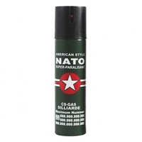 Spray paralizant iritant lacrimogen autoaparare cu piper NATO, 60 ml