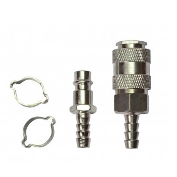 Set 2 Cuple Furtun Compresor 6 x 11 mm Stanley