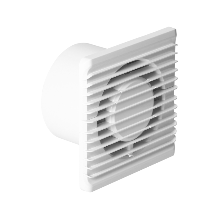 Ventilator baie cu timmer si senzor umiditate 100mm silentios 8W 93mc/h 2400rpm