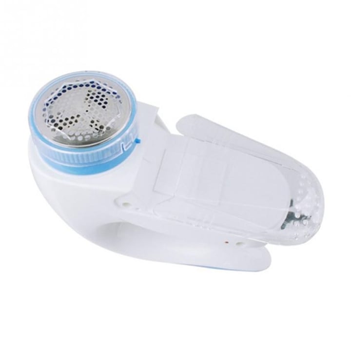 Aparat curatat scame, 1Tech, 3 lame, 220V, Alb/Albastru