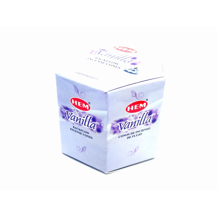 Conuri backflow Vanilie - HEM (40 buc.)