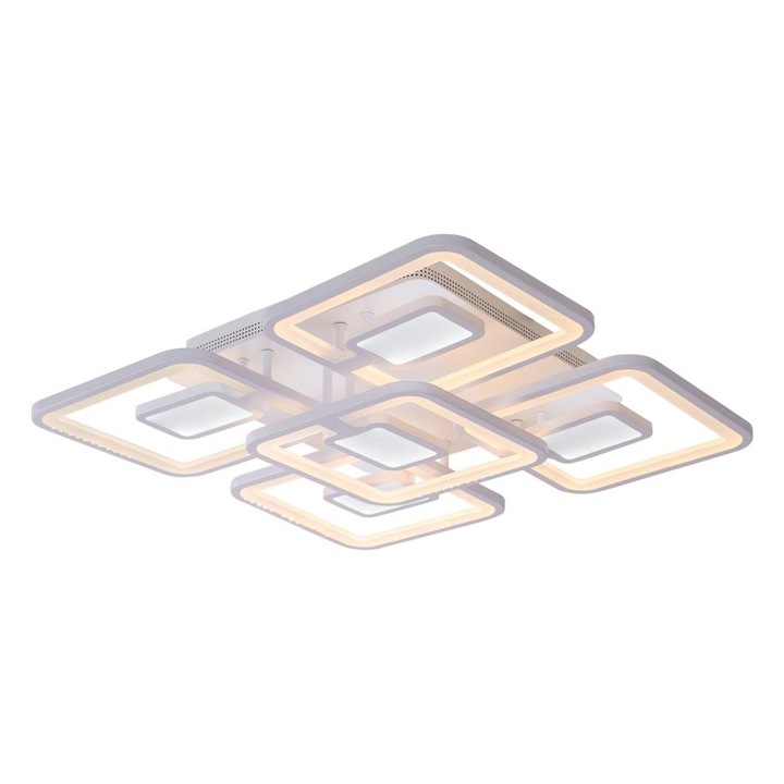 Полилей Alessandro Design Tiana, LED, С дистанционно управление, 140W, Бял