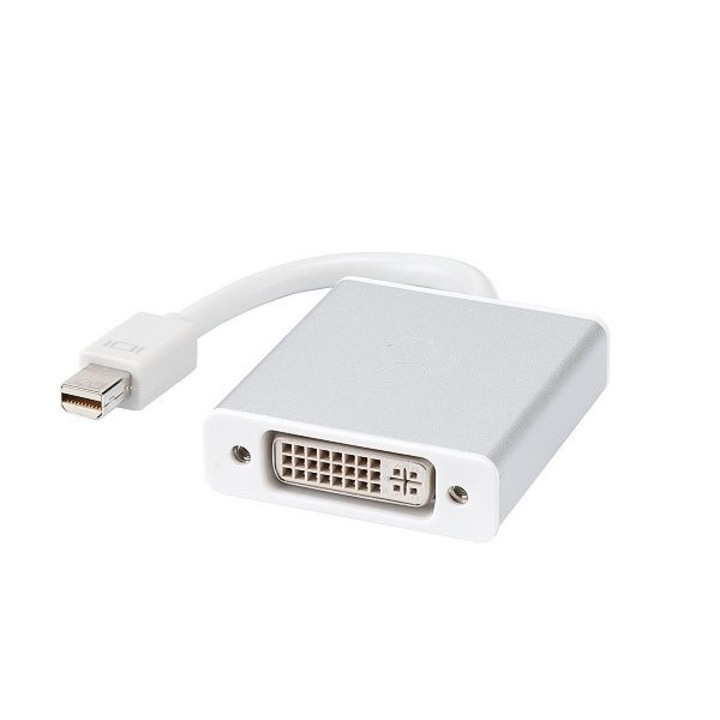 Adaptor Mini DP tata/DVI mama, De Tech, Alb