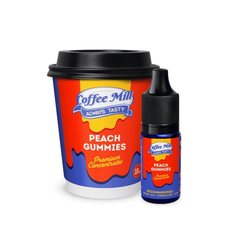 Aroma COFFEE MILL Peach Gummies 10 ml eMAG.ro