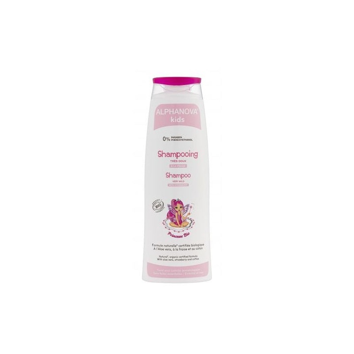Sampon organic Princess, ALPHANOVA, 250 ml